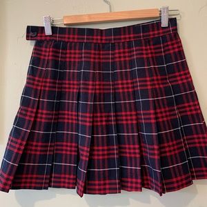 American Apparel plaid skirt!